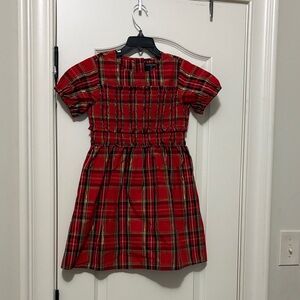 J. Crew Kids Red Plaid Dress